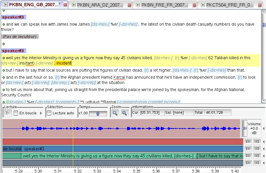 Annotation editor